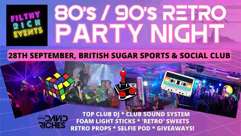 Boogie Nights - 80s and 90s Party Night in Bury Saint Edmunds on 28 Sep