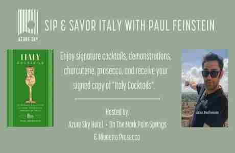 Sip and Savor Italy: An Evening with Paul Feinstein in Palm Springs on 12 Sep