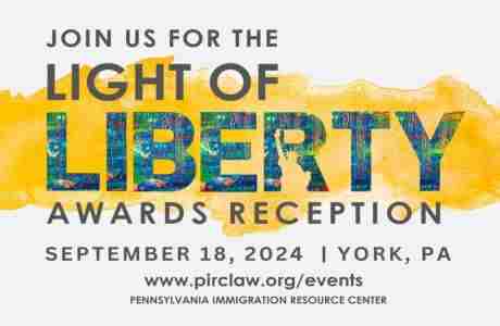 Light of Liberty Awards Reception: Celebrate Community in York on 18 Sep