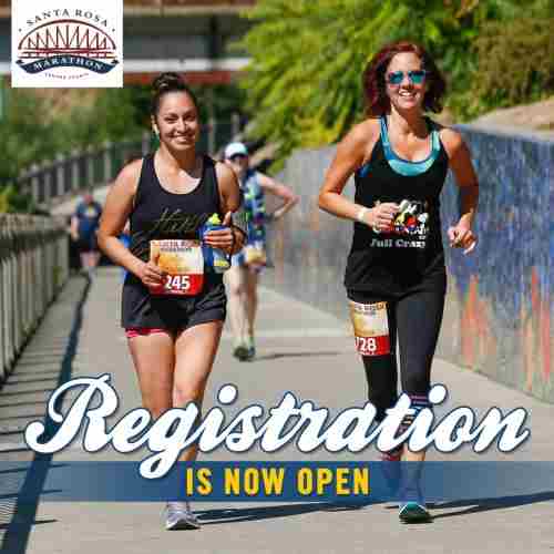 Santa Rosa Marathon, Half Marathon, 10K, and 5K in California on 23 Aug