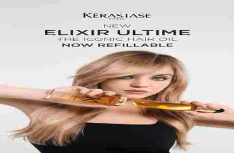 LUXURY SAMPLING POP-UP AT THE WELL: EXPERIENCE THE NEW KERASTASE ELIXIR ULTIME REFILLABLE HAIR OIL in Toronto on 05 September 2024