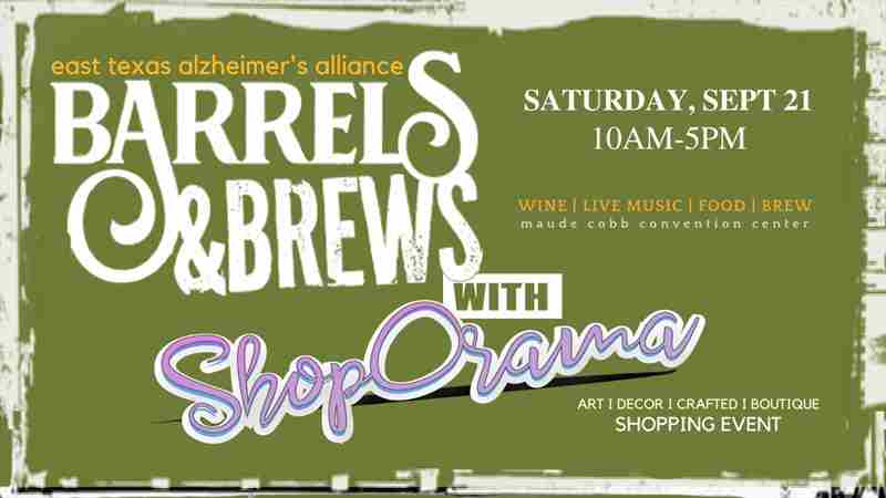 Barrels and Brews with Shop-O-Rama in Longview on 21 Sep