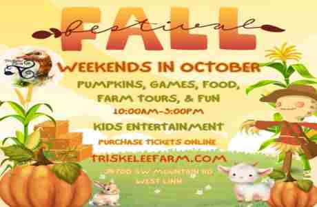 Fall Fest at Triskelee Farm in West Linn on 5 Oct