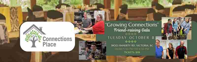 Growing Connections Fundraising Gala in Victoria on 8 Oct