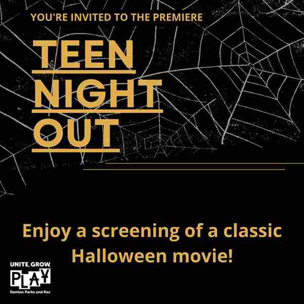 Teen Night Out in Denton on 13 Sep