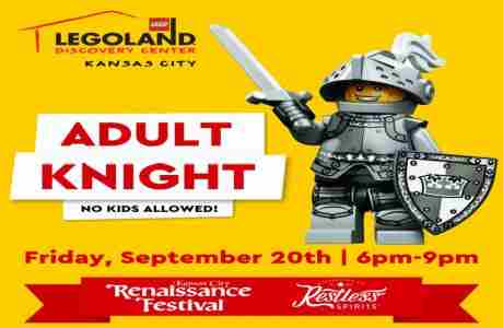 Adult Knight at LEGOLAND® Discovery Center Kansas City in Kansas City on 20 Sep