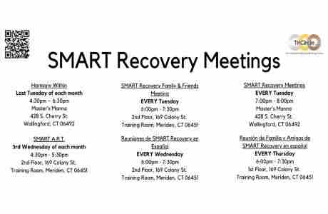 SMART Recovery Support Group/Reuniones de SMART Recovery en Espanol in Meriden on 25 Sep