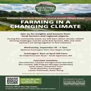 Farming in a Changing Climate in Egremont on 18 Sep