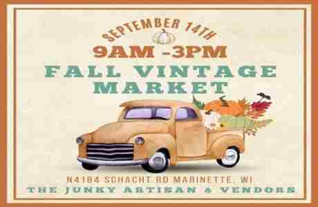 5th Annual Fall Vintage Market in Marinette on 14 Sep