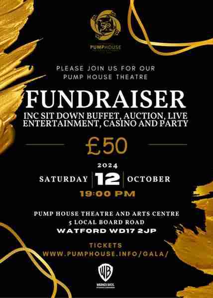 Raise the Roof Gala Fundraising Night in Watford on 12 October 2024