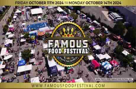 Famous Food Festival, 10/11 - 10/14, 2024 - Tanger Outlets, Deer Park NY in Deer Park on 11 Oct