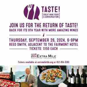 Taste! in Pittsburgh on 26 Sep