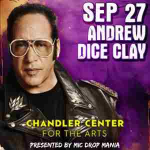 Andrew Dice Clay in Chandler on 27 Sep