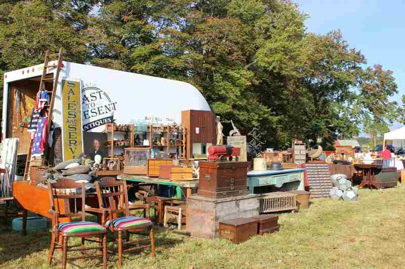 57th Annual Antique Show on the Lebanon Green in Lebanon on 28 Sep