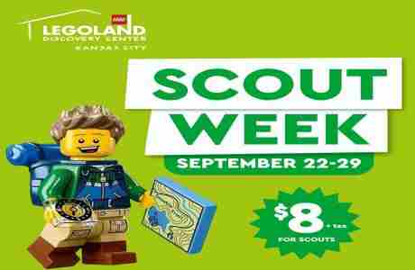 Scout Week at SEA LIFE Aquarium Kansas City and LEGOLAND Discovery Center in Kansas City on 22 Sep