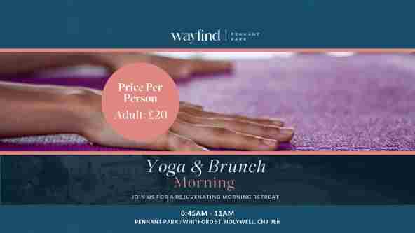 Yoga and Brunch in Holywell on 14 Sep