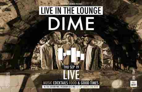 DIME Live In The Lounge in London on 19 Sep