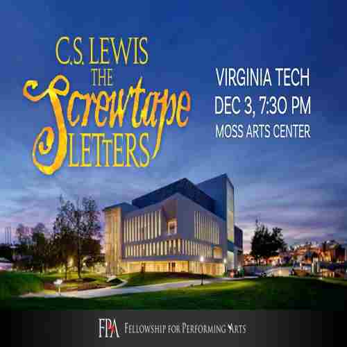 C.S. Lewis' The Screwtape Letters (Virginia Tech) in Blacksburg on 3 Dec