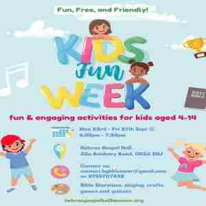 Kids Fun Week in Bicester on 23 Sep