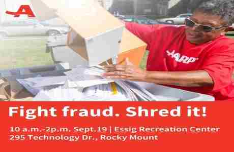 Free Shredding and Food Collection - Rocky Mount - Sept. 19 in Rocky Mount on 19 Sep