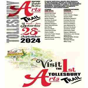 TOLLESBURY FIRST ART'S TRAIL! Saturday 28th September 10am till 4pm. in England on 28 September 2024