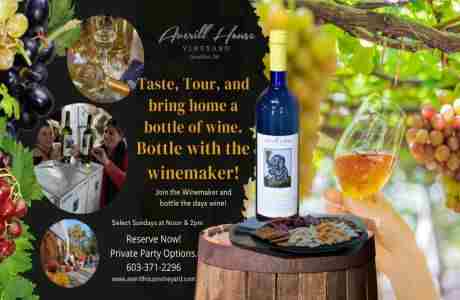 Tour, Taste and Bottle wine with the winemaker, includes Charcuterie and wine pairing! Brookline, NH in Brookline on 29 September 2024