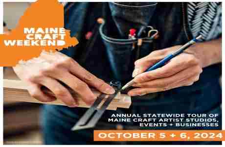 Maine Craft Weekend in West Gardiner on 5 Oct