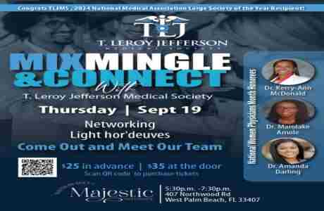 Mix Mingle and Connect with T.Leroy Jefferson Medical Society in West Palm Beach on 19 Sep