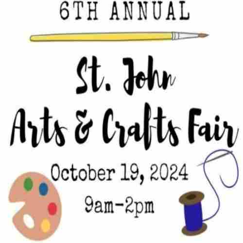 St. John 6th Annual Arts and Crafts Fair in Champaign on 19 Oct