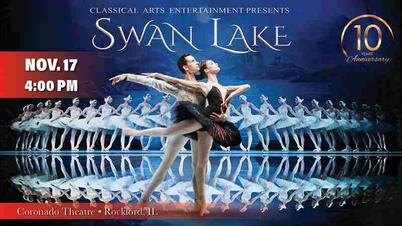 Tchaikovsky's Swan Lake - Event by The State Ballet Theatre of Ukraine at Rockford, IL in Illinois on 17 Nov