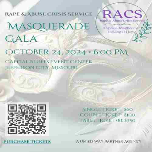 RACS Masquerade Gala in Jefferson City on 24 October 2024