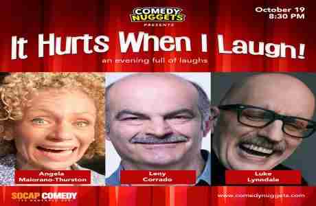 It Hurts When I Laugh Comedy Show in Toronto on 19 Oct