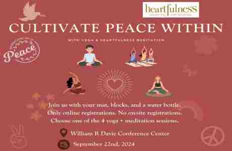 Cultivate Peace Within in Charlotte on 22 Sep