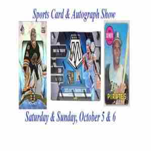 2 Day Sports Card and Autograph Show in North Attleborough on 5 Oct