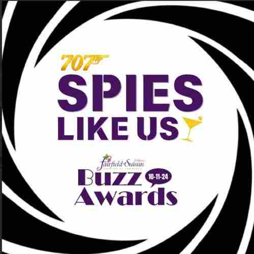 707 Spies Like Us: Buzz Awards in Fairfield on 11 Oct