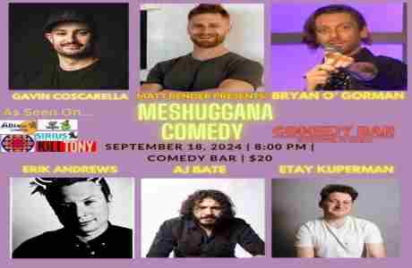 Meshuggana Comedy in Toronto on 18 Sep