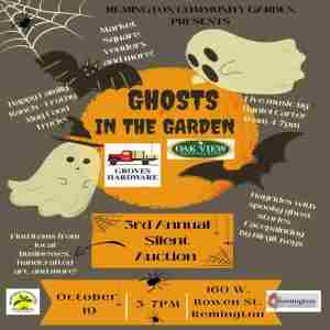 Ghosts in the Garden + 3rd Annual Silent Auction in Virginia on 19 Oct