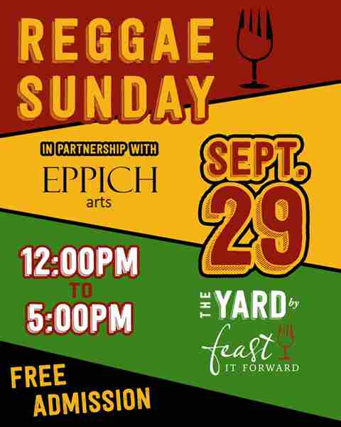 Reggae Sunday in Napa on 29 Sep