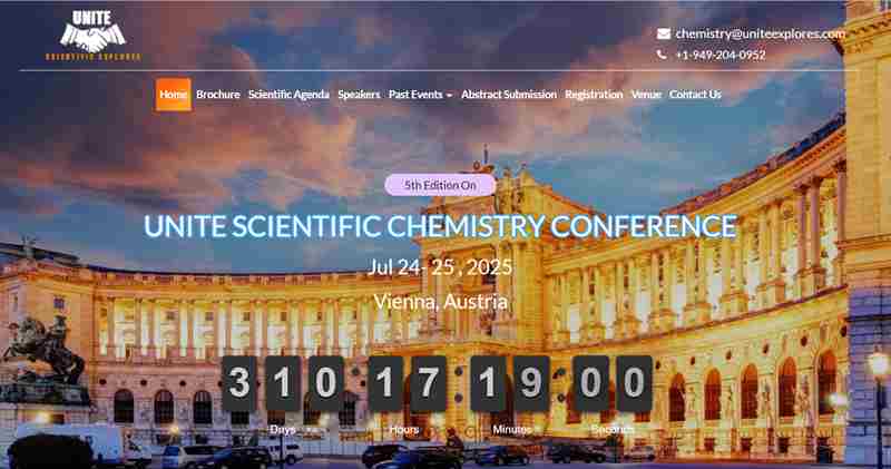 5th Unite Scientific Chemistry Conference (USCC-2025) in Vienna on 24 July 2025