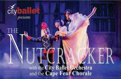 City Ballet's The Nutcracker with live professional orchestra and the Cape Fear Chorale in Wilmington on 7 Dec