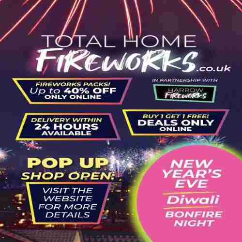 Home and Garden Fireworks party for Bonfire Night and Diwali and News Years. in London on 27 October 2024