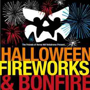 Friends of Herne Hill Velodrome Firework Display in London on 26 Oct