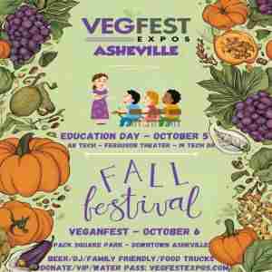 Asheville VeganFest 2024 - Education Day in Asheville on 5 Oct