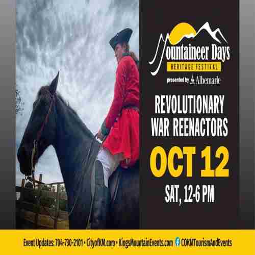 Mountaineer Days Heritage Festival in Kings Mountain on 12 Oct