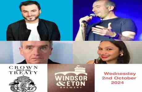 Comedy @ The Crown and Treaty Uxbridge : Ticket Includes a Free Drink! Patrick Monahan and more in Uxbridge on 2 Oct