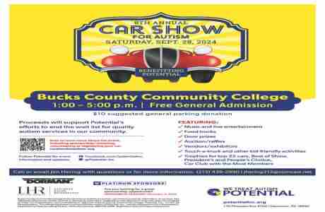 8th Annual Car Show for Autism in Newtown on 28 Sep