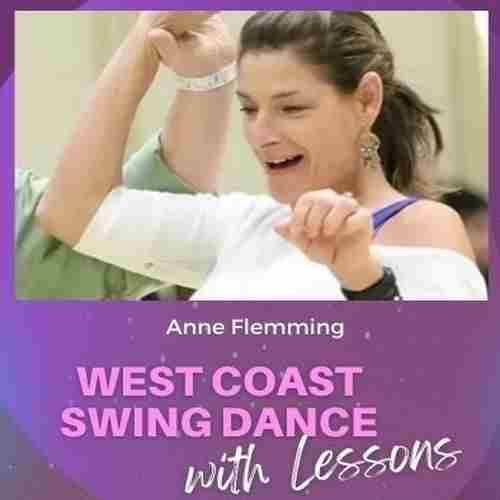 West Coast Swing Dance with lessons by professional instructor Anne Fleming in Newmarket on 27 Sep