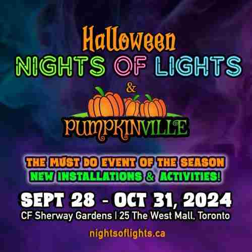 Halloween Nights of Lights in Toronto on 28 Sep