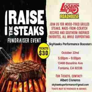 Raise The Steaks Fundraiser Event in Fontana on 22 Oct