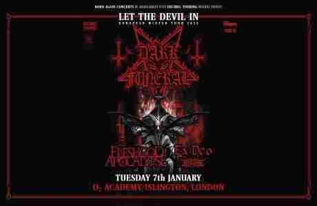 DARK FUNERAL at O2 Academy Islington - London in London on 7 Jan